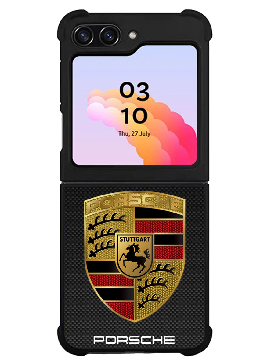 Porsche Logo 3rd Samsung Galaxy Z Flip 5 5G 2023 Case