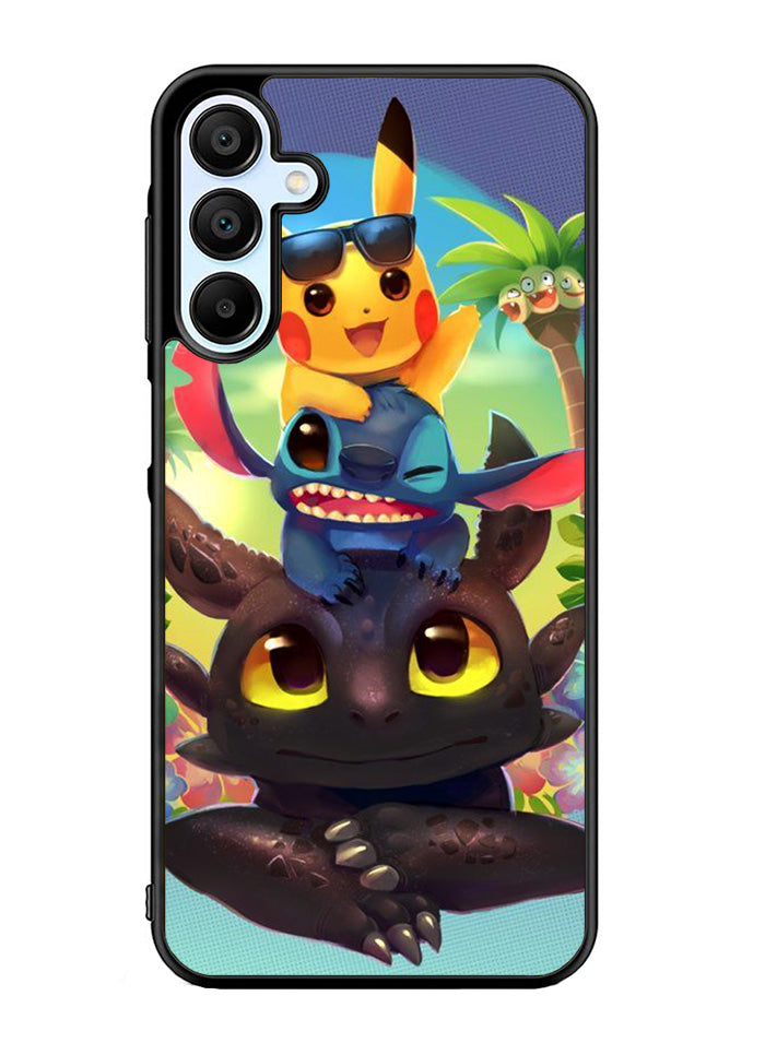 toothless and pikachu Samsung Galaxy A35 5G Case OV1723