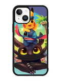 toothless and pikachu iPhone 14 Plus Case QC1723