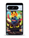 toothless and pikachu Google Pixel 8 Pro Case QC1723