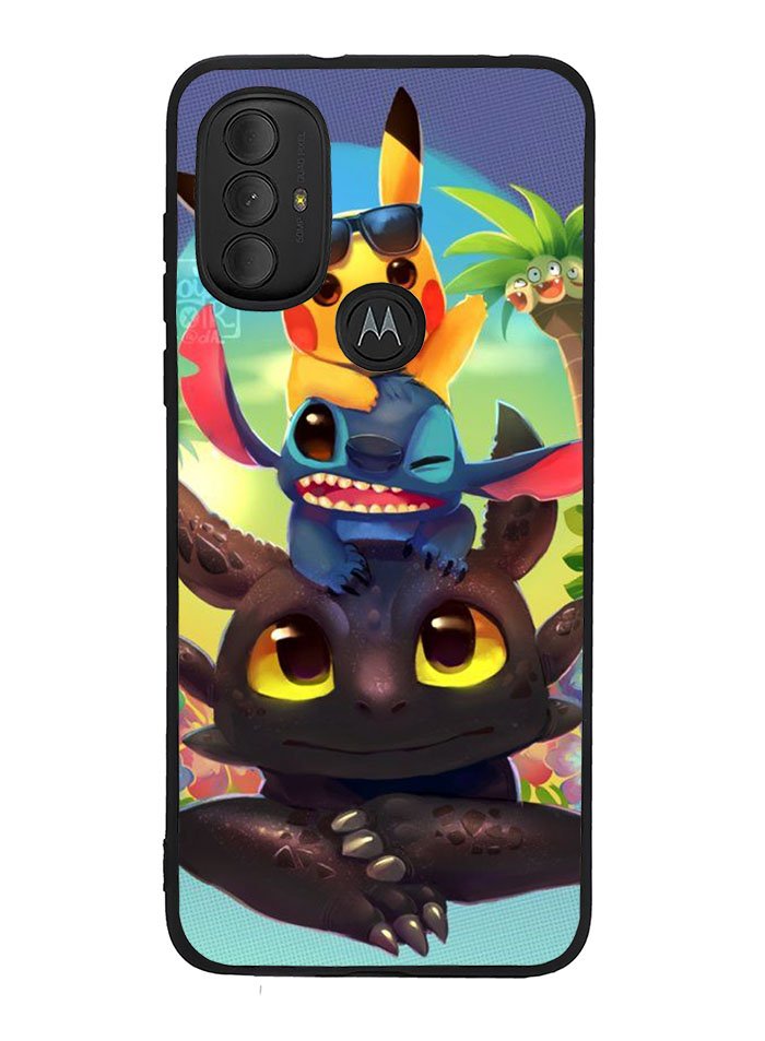 toothless and pikachu Motorola Moto G Pure 2021 , Moto G Power 2022 Case OV1723