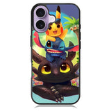 toothless and pikachu iPhone 17 Case OV1723