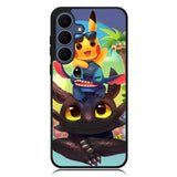 toothless and pikachu Samsung Galaxy S25 FE Case OV1723