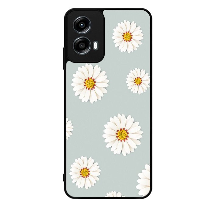 flower pattern Motorola Moto G Play 2024 Case OV1727