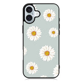 flower pattern iPhone 16 Plus Case QC1727