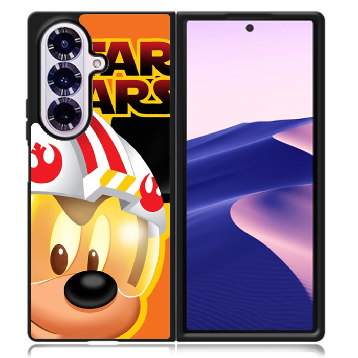 mickey mouse star wars Samsung Galaxy Z Fold 7 Case OV7307