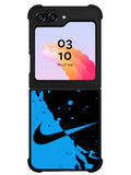 blue and black Samsung Galaxy Z Flip 5 5G 2023 Case OV4191