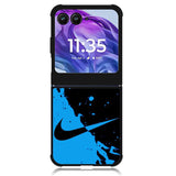 blue and black Motorola Moto Razr Plus 2024 , Moto Razr+ 2024 Case OV4191