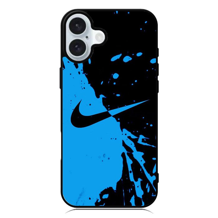 blue and black iPhone 16 Case QC4191