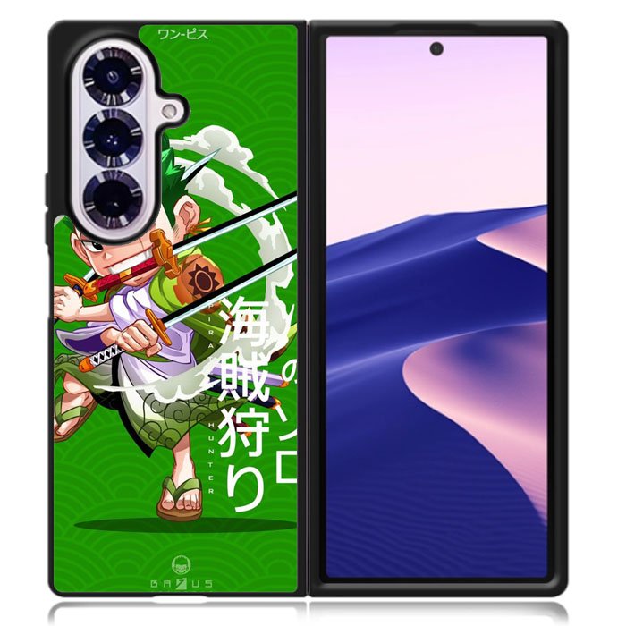 zoro one piece Samsung Galaxy Z Fold 7 Case OV7340