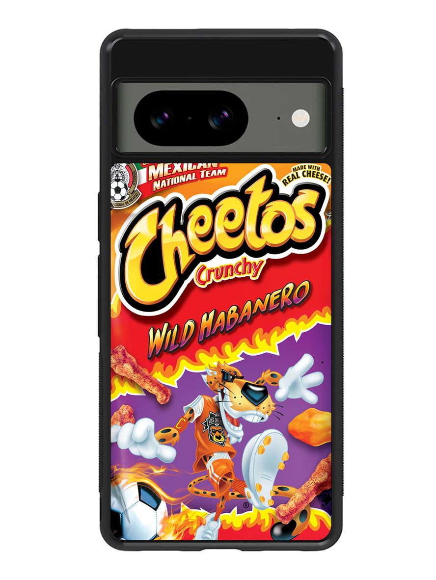 wild habanero cheetos Google Pixel 8A Case QC2009