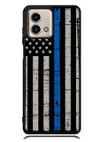 Blue Line Flag Motorola Moto G Stylus 5G 2023 Case OV7287