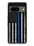 Blue Line Flag Google Pixel 8 Case QC7287