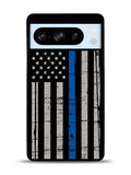 Blue Line Flag Google Pixel 8 Pro Case QC7287