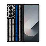 Blue Line Flag Samsung Galaxy Z Fold 7 5G Case OV7287