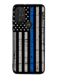 Blue Line Flag Motorola Moto G Pure 2021 , Moto G Power 2022 Case OV7287