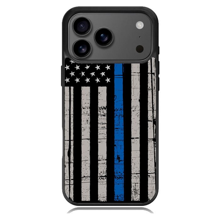 Blue Line Flag Samsung Galaxy S26 Ultra Case OV7287