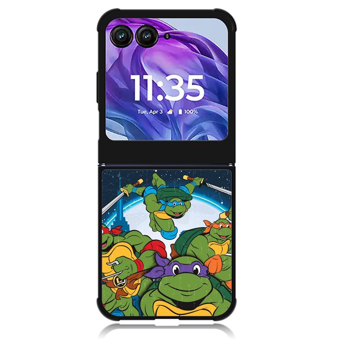 teenage mutant ninja turtles 1st Motorola Moto Razr Plus 2024 , Moto Razr+ 2024 Case