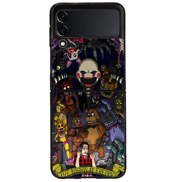 Five Nights At FreddyS Characters 2nd Samsung Galaxy Z Flip 4 5G 2022 Case