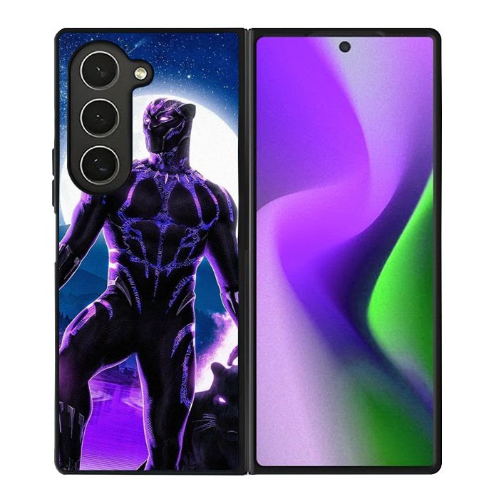 Black Panther Samsung Galaxy Z Fold 6 5G 2024 Case OV7263