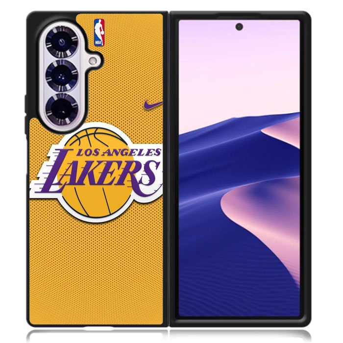 los angeles lakers Samsung Galaxy Z Fold 7 Case OV3462