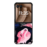 flamingo WMotorola Moto RAZR Plus 2025 Case OV1741