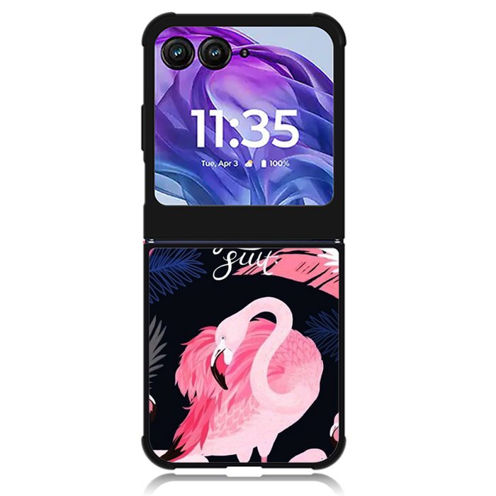 flamingo WMotorola Moto Razr Plus 2024 , Moto Razr+ 2024 Case OV1741