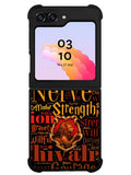 Harry Potter Gryffindor QUOTES Samsung Galaxy Z Flip 5 5G 2023 Case OV5152
