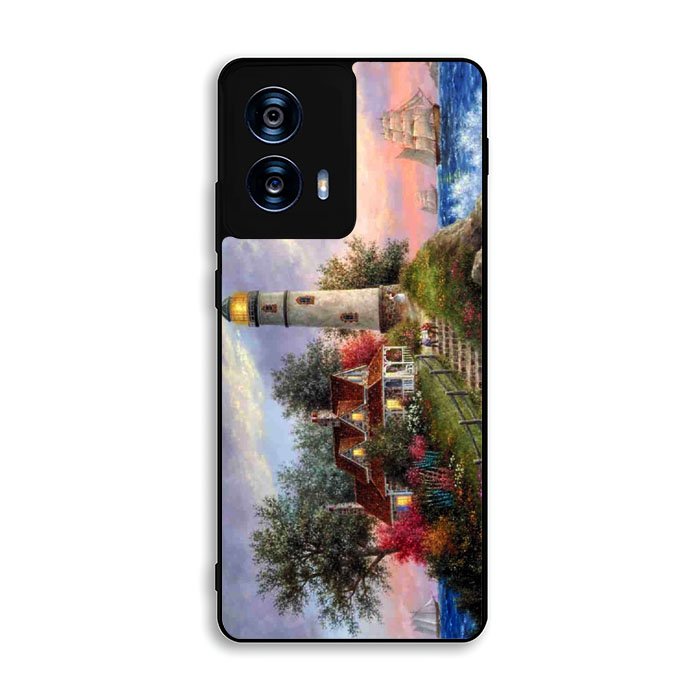 Lighthouse On Hill art Motorola Moto G Power 5G 2024 Case OV2491