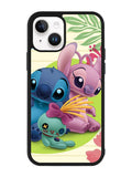 stitch and angel WALLPAPER iPhone 14 Plus Case QC2337