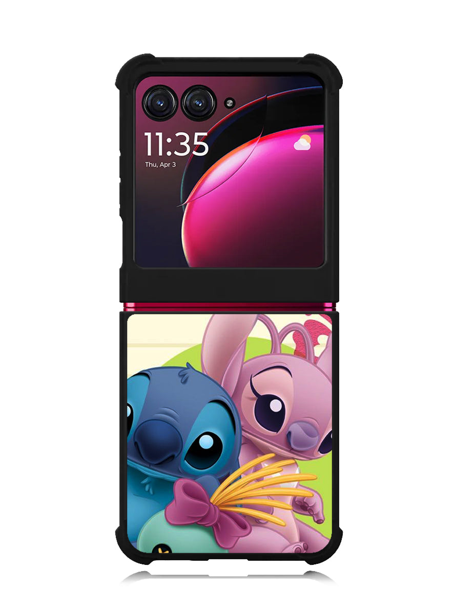 stitch and angel WALLPAPER Motorola Moto Razr Plus 2023 , Moto Razr+ 2023 Case OV2337