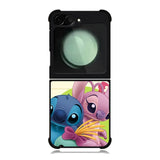 stitch and angel WALLPAPER Samsung Galaxy Z Flip 6 5G 2024 Case OV2337
