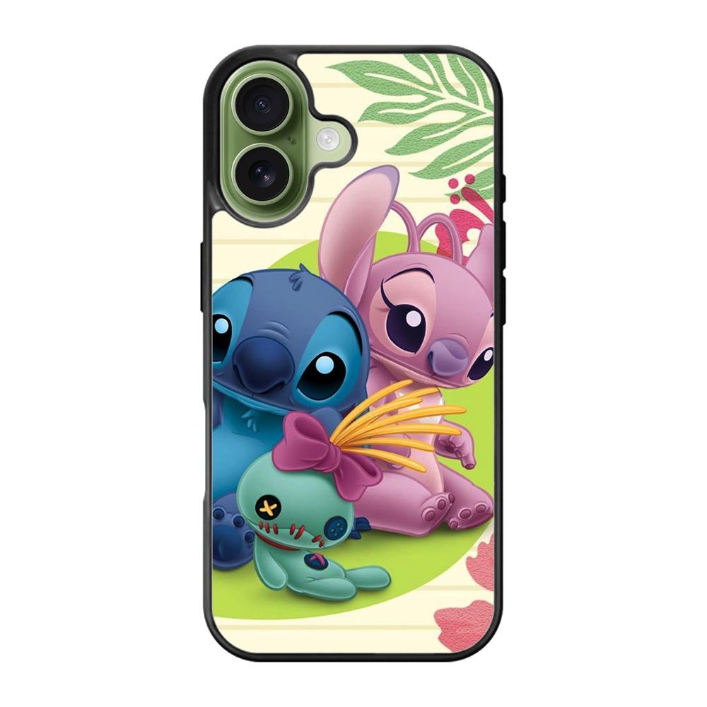 stitch and angel WALLPAPER iPhone 17 Case QC2337