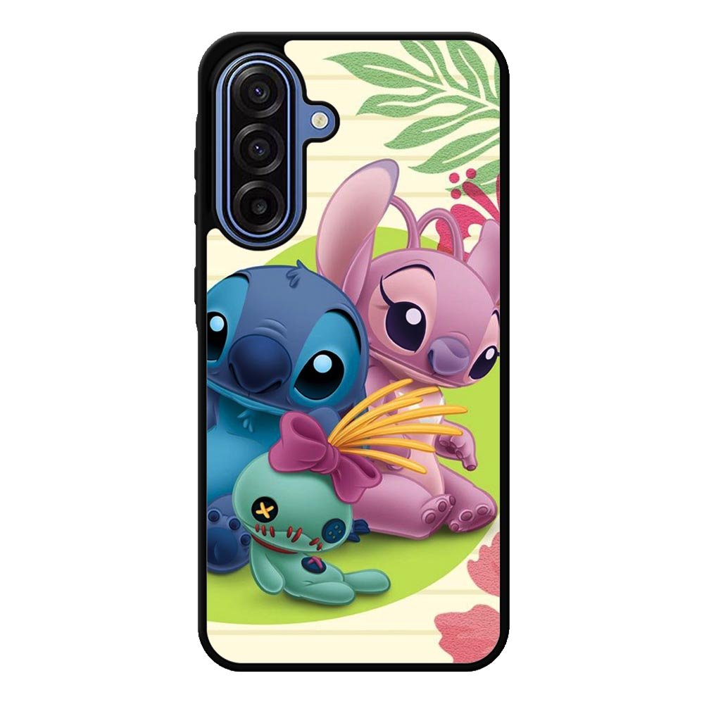 stitch and angel WALLPAPER Samsung Galaxy A17 Case QC2337