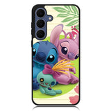 stitch and angel WALLPAPER Samsung Galaxy S25 FE Case OV2337