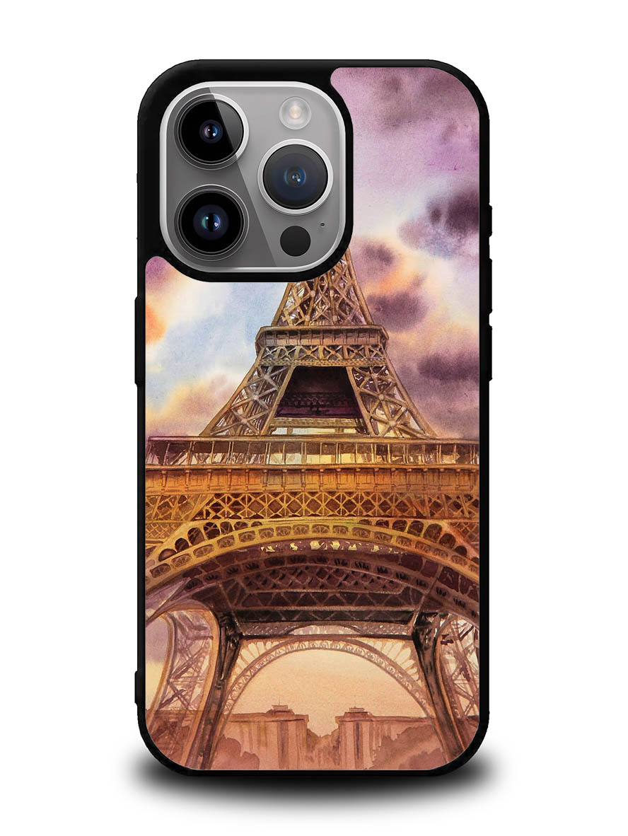 Eiffel Painting of Paris iPhone 16 Pro Max Case OV1767
