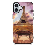 Eiffel Painting of Paris iPhone 16 Case QC1767