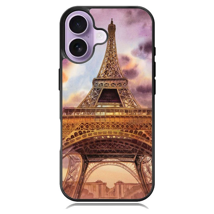 Eiffel Painting of Paris iPhone 17 Case OV1767