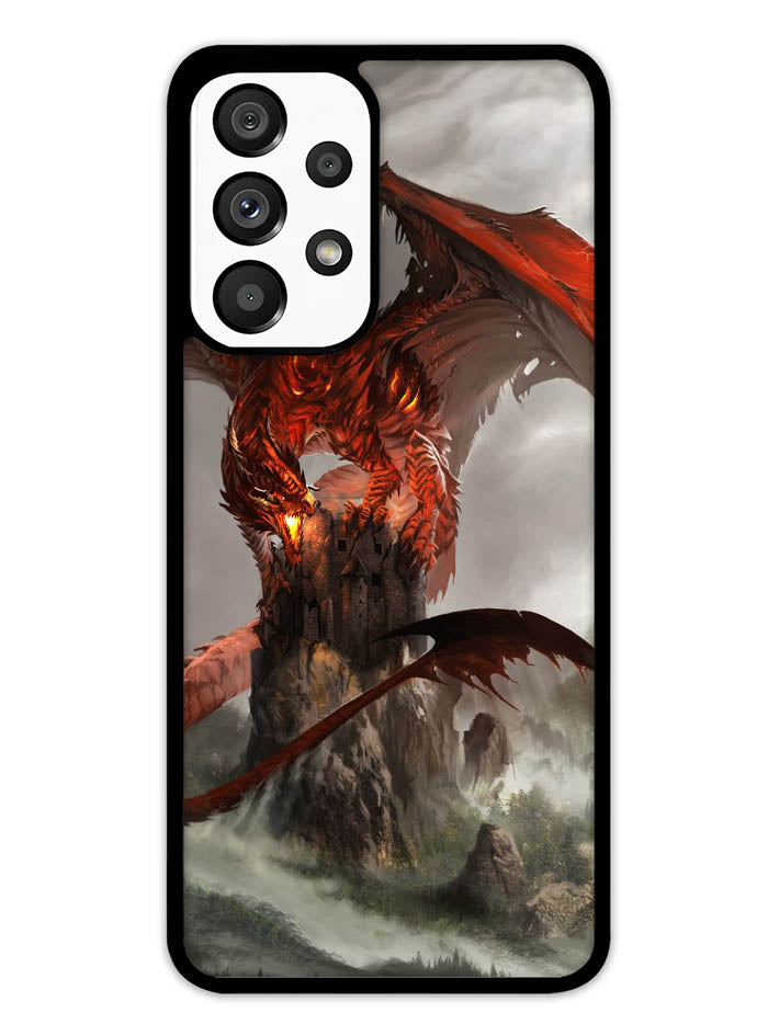 Red Dragon Wallpaper Samsung Galaxy A53 5G Case