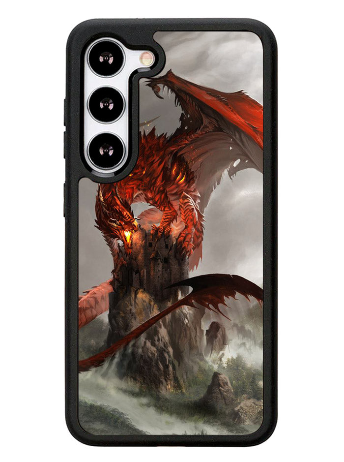 Red Dragon Wallpaper Samsung Galaxy S23 Plus 5G / Samsung Galaxy S23+ 5G Case