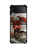 Red Dragon Wallpaper Samsung Galaxy Z Flip 4 5G 2022 Case