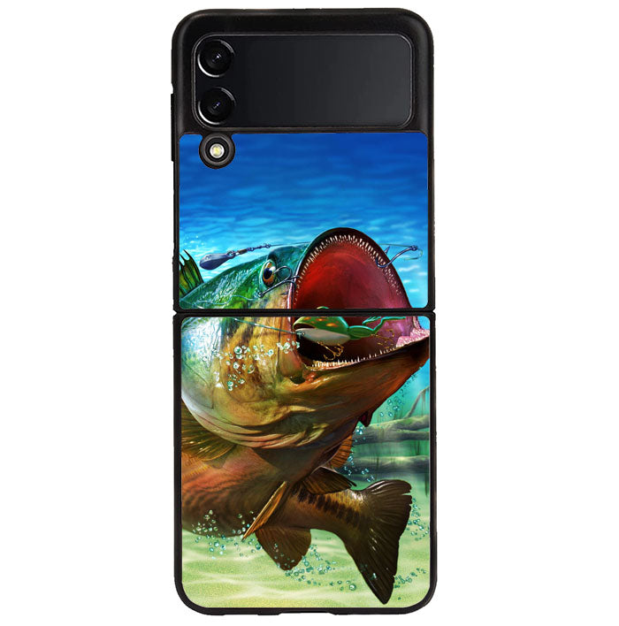 Bass Fishing 3rd Samsung Galaxy Z Flip 4 5G 2022 Case