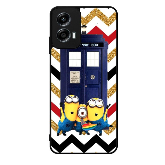 Despicable Me Minions BOX POLICE Motorola Moto G Play 2024 Case OV1775