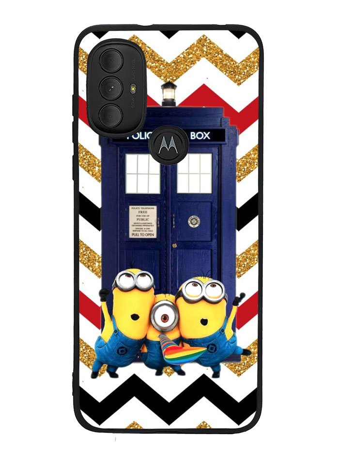 Despicable Me Minions BOX POLICE Motorola Moto G Pure 2021 , Moto G Power 2022 Case OV1775