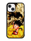 Dragon Ball POKEMON iPhone 14 Plus Case QC1776