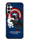 Stitch Baymax Toothless CAPTAIN AMERICA Samsung Galaxy A35 5G Case OV2340
