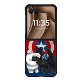 Stitch Baymax Toothless CAPTAIN AMERICA Motorola Moto RAZR Plus 2025 Case OV2340