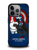 Stitch Baymax Toothless CAPTAIN AMERICA iPhone 16 Pro Max Case OV2340