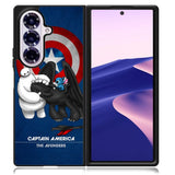 Stitch Baymax Toothless CAPTAIN AMERICA Samsung Galaxy Z Fold 7 Case OV2340