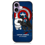 Stitch Baymax Toothless CAPTAIN AMERICA iPhone 17 Case OV2340